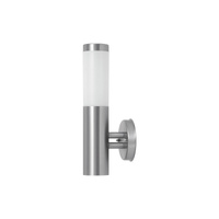 Zahradní LED nástěnné svítidlo TORCH E27 IP44 White Inox RABALUX