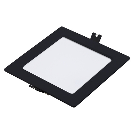 Plafond LED stropní svítidlo Povrchová nástěnná svítidla 6W 4000K Black Minimalist Shaun2 Rabalux