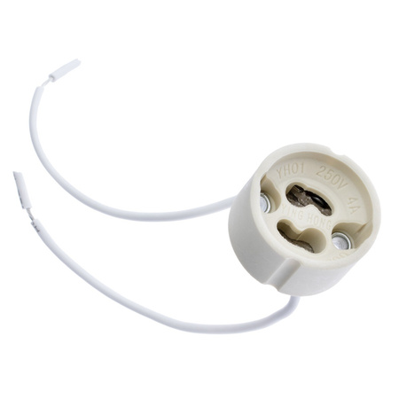 Skleněné Halogenové svítidlo, Nastavitelná Čtvercová Černá ARIAN + LED GU10 6W 4000K LUMILED