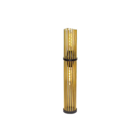 Stojací lampa 2x E27 černá Moderní Roxas 74022 Rabalux