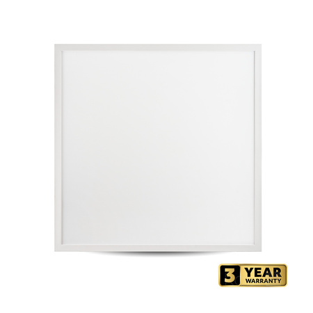 Povrchový LED panel 40W 4000lm 4000K 120° neutrální kofferová bílá 60x60cm Davro Kobi