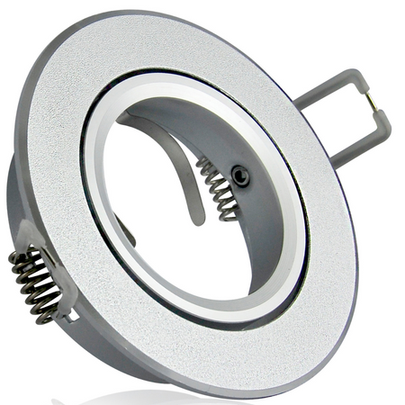 POHYBLIVÉ Stropní svítidlo EAST OPAL GOLDLUX (Polux) SILVER SANDBLAST