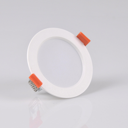 3x MIRO LED kruhové vestavné svítidlo. Bílé 6W 400lm 3000K GOLDLUX (Polux)