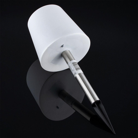 Solární zahradní LED lampa zapichovací dekorativní stojací venkovní svítidlo IP44