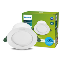 Zapuštěná montáž LED pod omítku 2,2W 330lm 3000K White Diamond Philips