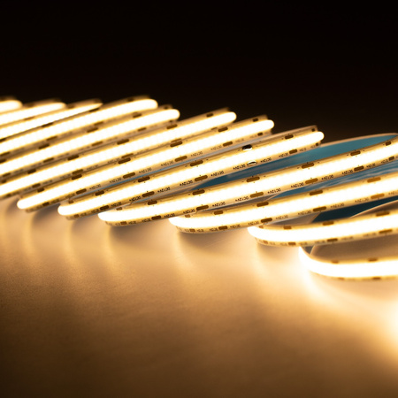 LED pásek COB, 12V 50W 1920LED NEON IP65 Teplá bílá 8mm 5m LUMILED