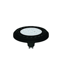 LENS 9213 GU10 ES111 LED žárovka 9W 800lm 4000K Neutrální bila Black 30° Nowodvorski