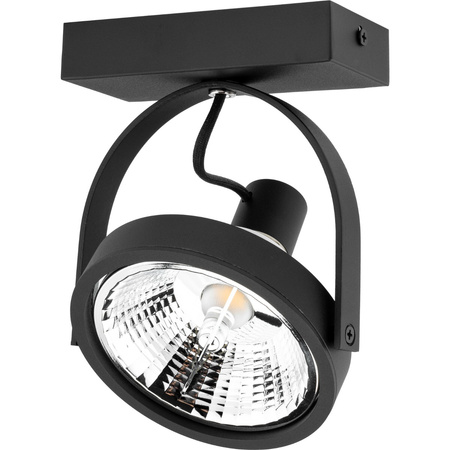 Stropní svítidlo Nástěnné svítidlo LEON ES111 Pohyblivé černé