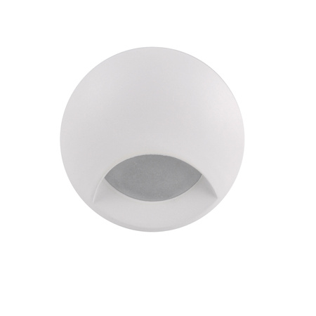 Zahradní schodišťové světlo LED pod omítku bílé 3W 20lm 4000K Q1 GOLDLUX (Polux)