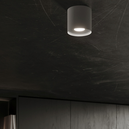 Svítidlo SOLLUX pro povrchovou montáž MIKA Spot Tuba GU10 Grey Minimalist SOLLUX