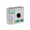 LED nástěnné svítidlo 4W 4000K IP65 4-Light Black Round VT-706 V-TAC