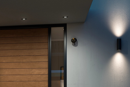 Venkovní kamera Bezpečná kabelová černá Noční vidění IP65 PHILIPS HUE WIFI Zigbee