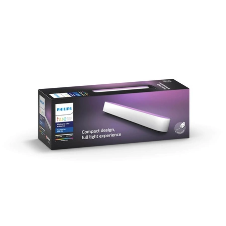 Philips HUE stolní lampa na hraní bílá + napájecí adaptér 78201/31/P7