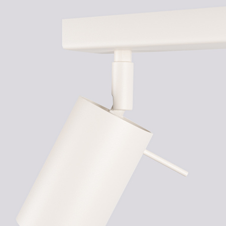 Bodové reflektorové stropní svítidlo Tuba 4x GU10 béžový kroužek Bittersweet Shimmer SL.1498 Sollux