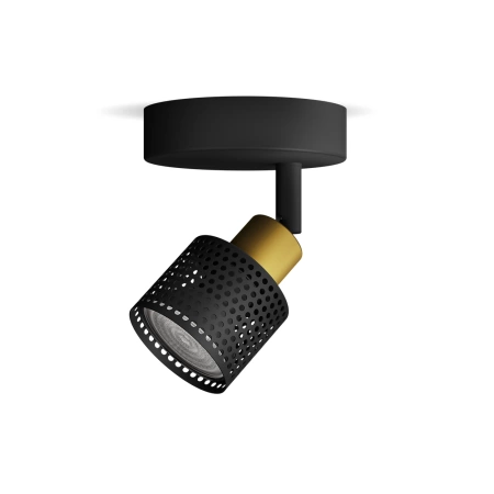 Stropní nástěnné svítidlo GU10 LED Black-Copper Niall Philips