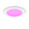 LED panelové zapuštěné svítidlo 12W 1500lm IP44 bílé a barevné ambiance RGB + TW White Smart SMART Zigbee Bluetooth Slim Downlights Philips HUE