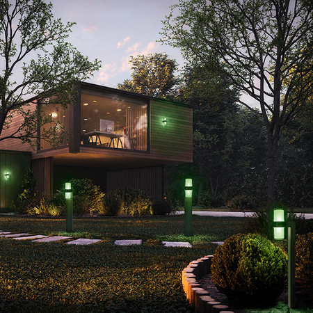 FLARE inteligentní zahradní patník 50 cm SMART+ WiFi 14W 1000lm RGB+W LEDVANCE