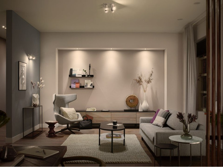 LED žárovka GU10 s reflektorem 4,2W = 50W 400lm 2700K teplá bílá SMART Smart Bluetooth ZigBee White Philips HUE