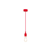 Stropní závěsné svítidlo E27 Red Industrial Roxy Rabalux