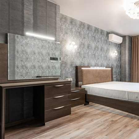 KAPO KM7034 LED koupelnové nástěnné svítidlo nad zrcadlo 8W 580lm 4000K 50cm