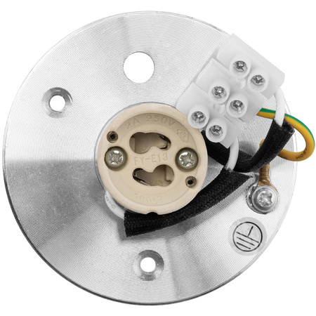 Nástěnná povrchová montáž HALOGENOVÝ Spot Tuba ARISA GU10 LUMILED Kulatý Černý 80 mm