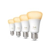 4x LED žárovka E27 A60 6W = 60W 810lm 1800-20000K CCT SMART Smart Bluetooth ZigBee White Ambiance Philips HUE