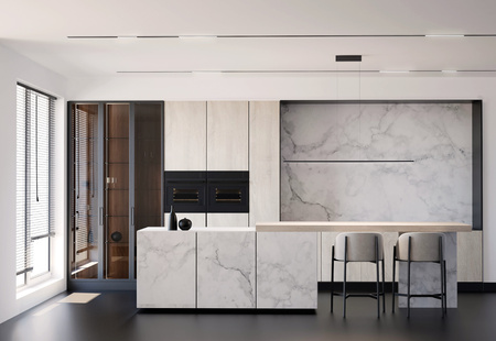 LED 40W 2200lm 3000K teplá černá BAR LED L 10365 Nowodvorski LED závěsné světlo