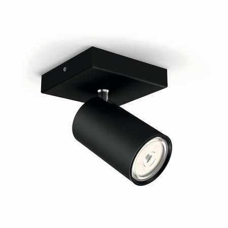 KOSIPO stropní svítidlo Reflektor GU10 svítidlo Černé pohyblivé PHILIPS