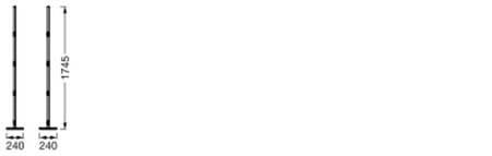 LED stojací lampa 24W 1000lm RGBW stmívatelná Smart Black SMART+ WiFi Floor Luminare Ledvance