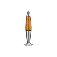 Stolní noční lampa E14 Orange Classic Glitter 4114 Rabalux