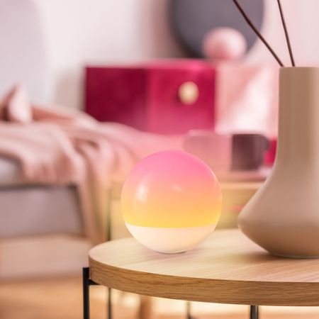 Zahradní stolní lampa LED Ground Ball CANDY 12cm Multicolour RGB