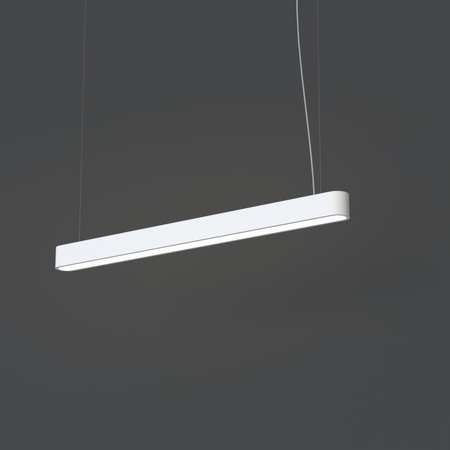 SOFT Závěsné svítidlo 7547 Nowodvorski White 2xLED Tube T8 Ceiling 90x6 Modern