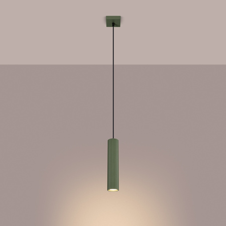 Stropní závěsné svítidlo Tuba Spot GU10 Olive Carbon Deep Space SL.1611 Sollux