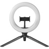 Mobilní LED kruhová stojací lampa pro selfie 5.5W 250lm CCT 20cm Bluetooth LEDVANCE + dálkové ovládání