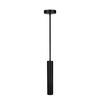 Stropní závěsný lustr LED pro povrchovou montáž GU10 Black Phlox Kanlux