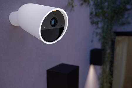 Venkovní kamera Bezpečné bezdrátové bílé noční vidění IP65 PHILIPS HUE WIFI Zigbee