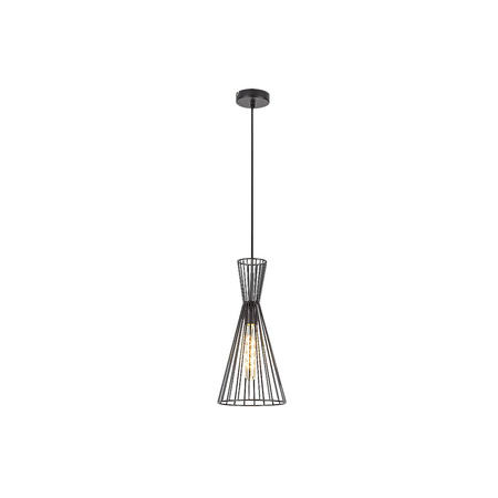 Stropní závěsné svítidlo E27 Black Industrial Leandros Rabalux
