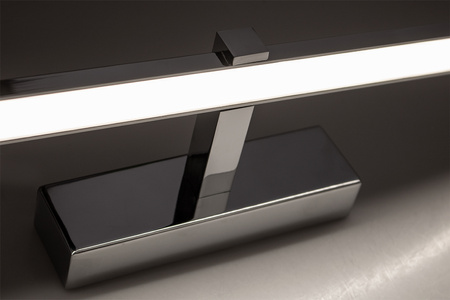 LED světlo do koupelny nad zrcadlo 24W, 1680lm 120cm Neutrální bílá Chrom VENUS LUMILED