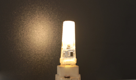 Žárovka LED G9, KAPSLE 5W = 50W 550lm 3000K Teplá bílá 360° COB LUMILED