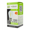 LED žárovka Edison S14 E27 2W 120lm 2700K Warm FILAMENT Ecolight