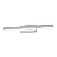 Nástěnné svítidlo LED Koupelnové svítidlo nad zrcadlo 12W 1080lm 4000K Chrome IP44 Moderní John 5897 Rabalux