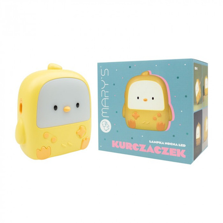 Dětské noční světlo MARY'S CHIRCH LED 1W 3000K Warm USB dobíjecí 1200mAh žlutá MARY'S CHIRCH