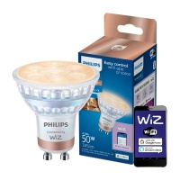 LED žárovka GU10 4,7W = 50W 2700-6500K 36° SMART WiFi Philips WiZ