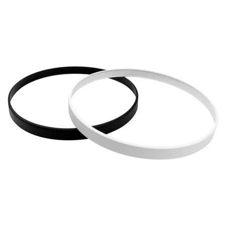 Stropní světlo Plafond LED 18W 1400lm 4000K neutrální bílá s výměnným černým nebo bílým rámečkem Ecolight