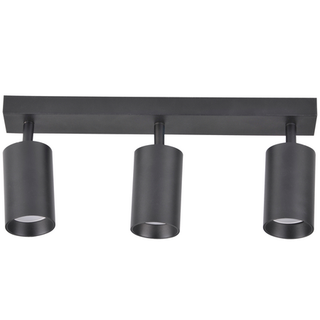 Stropní a nástěnné svítidlo LED svítidla 3 x GU10 MARIBEL Black GOLDLUX (Polux)
