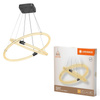 LED 21W 2400lm 3000K teplá stmívatelná šedá dekorace Ledvance stropní závěsná lampa