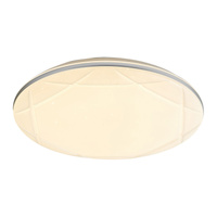 Plafond LED stropní svítidlo Povrchová montáž 24W 4000K Silver Modern Oswald2 Rabalux