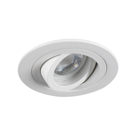 LED GU5.3 Round White Seidy Kanlux Bodové LED svítidlo pro zápustnou montáž