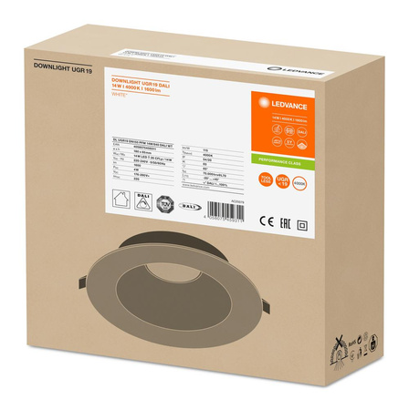 LED panelové bodové svítidlo 14W 1600lm 4000K Neutrální stmívatelná síťová bílá svítidla Ledvance