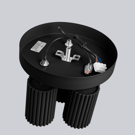 Stropní svítidlo Plafond Tuba Spot 3x GU10 Black Carbon Deep Space SL.1582 Sollux